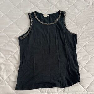 Embellished green Sleeveless Top
worn once
size s